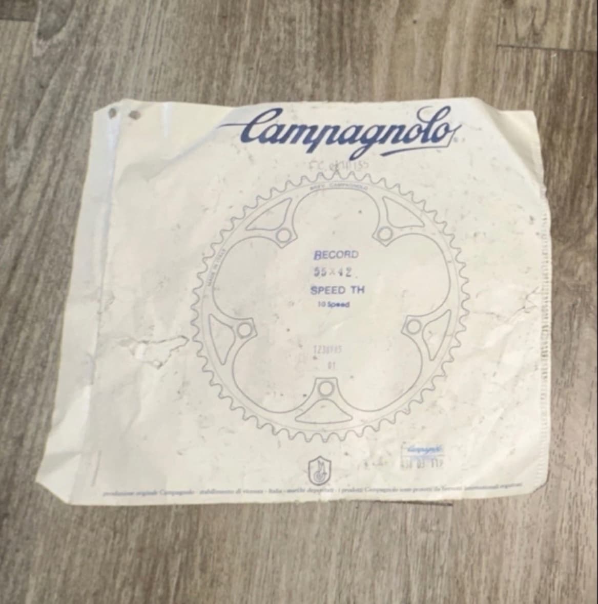 Campagnolo Record 55x42 10-Speed Chainring - NOS in Original Packaging